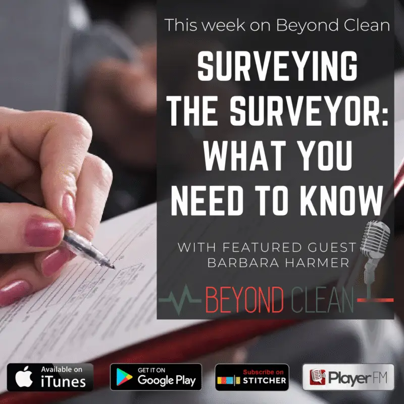 Barbara Harmer: Surveying the Surveyor, What You Need to Know (Part 1)