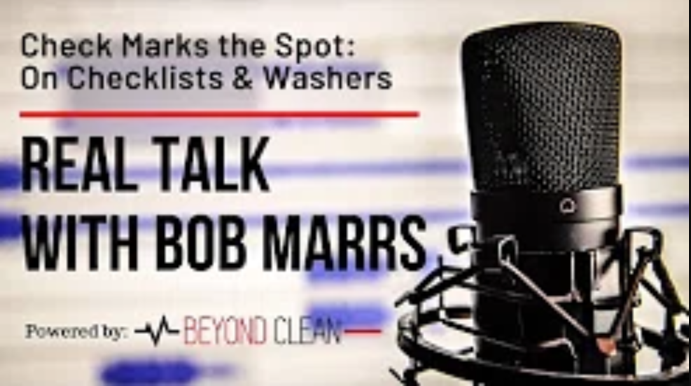 Real Talk: Check Marks the Spot - On Checklists & Washers