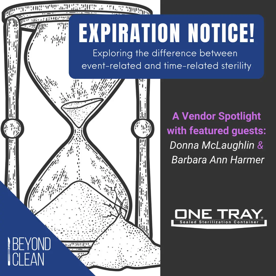 Expiration Notice: Exploring the difference between event-related and time-related sterility
