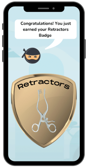Badges - Earn badges as you gain mastery.