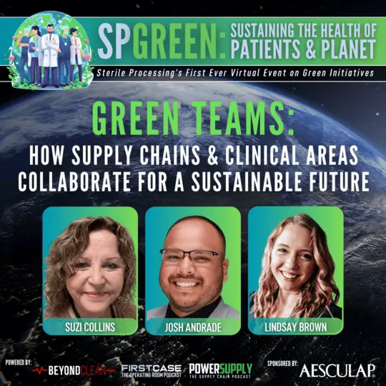 SPGreen: Green Teams: How Supply Chains and Clinical Areas Collaborate for a Sustainable Future