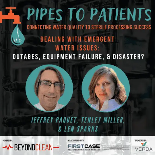 Managing Water Emergencies in Sterile Processing