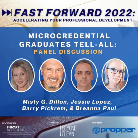 Fast Forward 2022: Microcredential Graduates Tell-All: Panel Discussion
