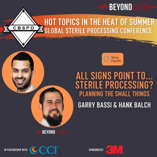 Planning for Success in Sterile Processing