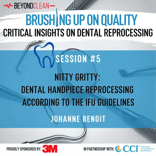 Dental Handpiece Reprocessing: IFU Guidelines Explained