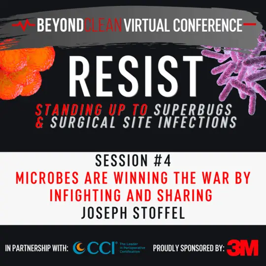 The Resist Conference: Microbes are Winning the War by Infighting and Sharing