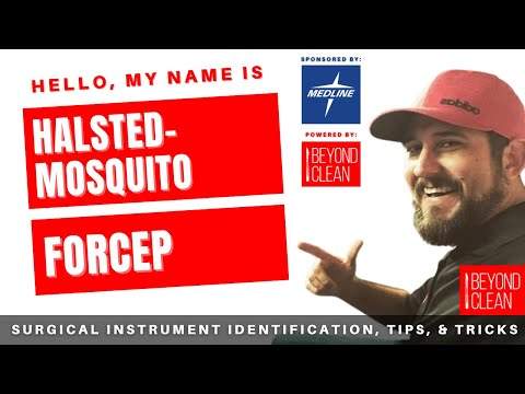Hello, My Name is: Halsted-Mosquito Forcep | Surgical Instruments | Beyond Clean