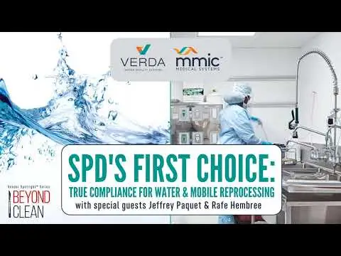 SPD’s First Choice: True Compliance for Water & Mobile Reprocessing