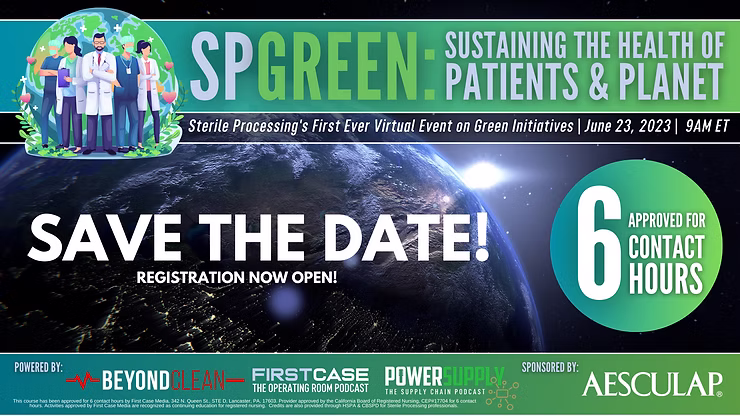 Paving the Way for Sustainability in Sterile Processing